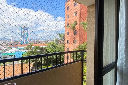 Varanda de apartamento à venda com 2 quartos, 72m² em Jardim Adriana, Osasco