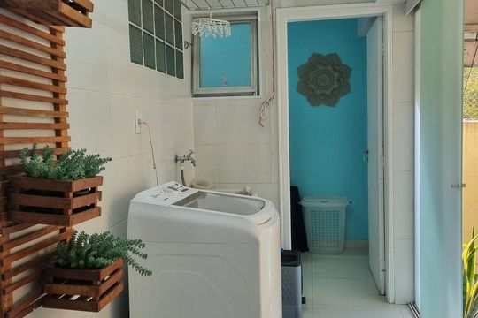 Área de serviço de apartamento à venda com 2 quartos, 119m² em Centro, Santo André