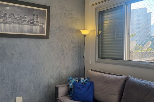 Sala de apartamento à venda com 2 quartos, 119m² em Centro, Santo André
