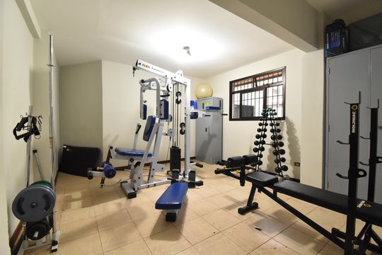 Área comum - Academia de apartamento à venda com 3 quartos, 123m² em Água Verde, Curitiba