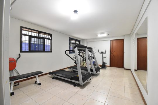 Área comum - Academia de apartamento à venda com 3 quartos, 123m² em Água Verde, Curitiba