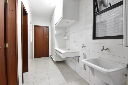 Área de Serviço de apartamento à venda com 3 quartos, 123m² em Água Verde, Curitiba