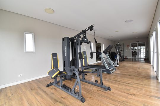 Área comum - Academia de kitnet/studio para alugar com 1 quarto, 21m² em Rebouças, Curitiba