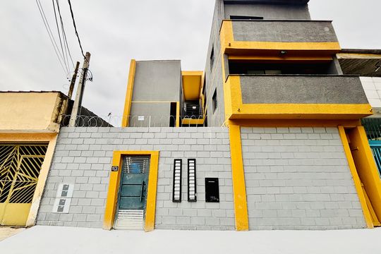 Fachada de apartamento para alugar com 1 quarto, 30m² em Vila Uniao(zona Leste), São Paulo