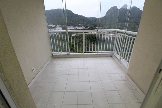Sala - Varanda de apartamento para alugar com 2 quartos, 62m² em Jacarepagua, Rio de Janeiro