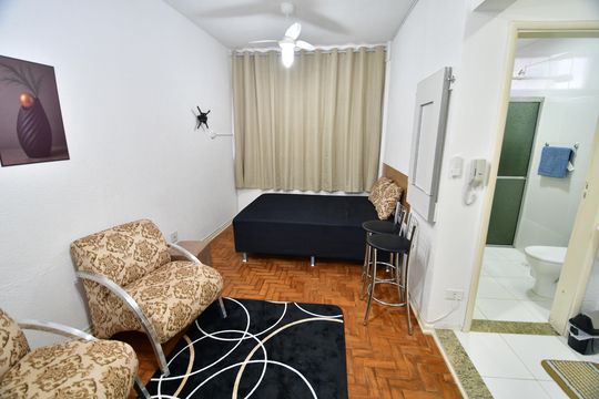 Quarto de kitnet/studio para alugar com 1 quarto, 40m² em Centro, Campinas