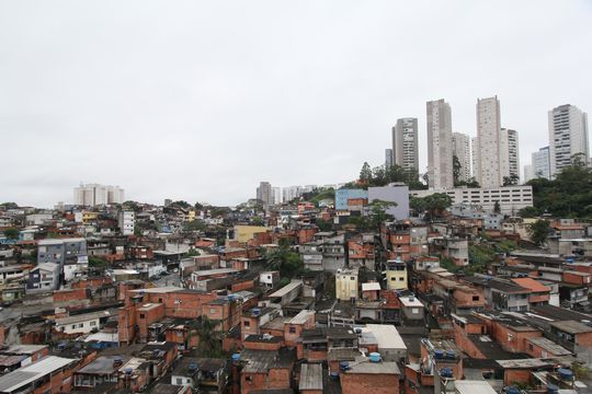 Vista da Varanda de apartamento para alugar com 2 quartos, 49m² em Parque Reboucas, São Paulo