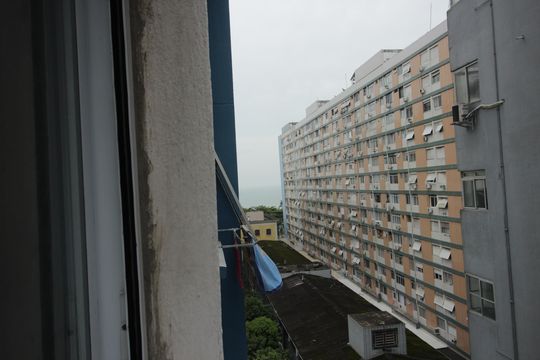 Vista do Studio de kitnet/studio para alugar com 1 quarto, 30m² em Embaré, Santos