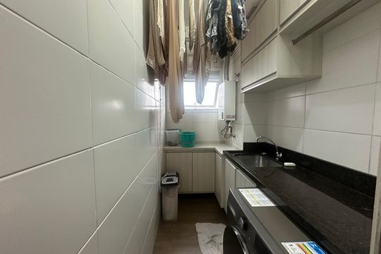 Área de Serviço de apartamento para alugar com 3 quartos, 107m² em Alphaville, Barueri