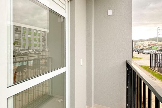 Varanda de apartamento para alugar com 1 quarto, 37m² em São Sebastiao, Palhoça