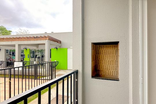 Varanda de apartamento para alugar com 1 quarto, 37m² em São Sebastiao, Palhoça