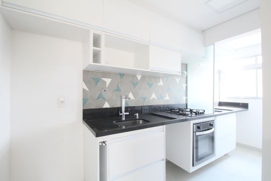 Cozinha - Armários de apartamento para alugar com 2 quartos, 62m² em Vila Progredior, São Paulo