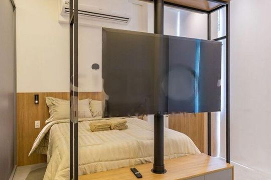 Apartamento à venda com 1 quarto, 37m² em Santo Amaro, São Paulo