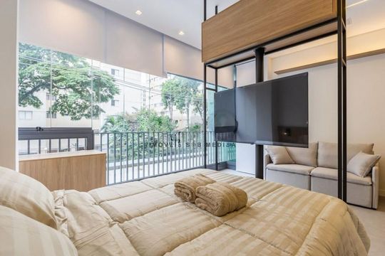 Apartamento à venda com 1 quarto, 37m² em Santo Amaro, São Paulo