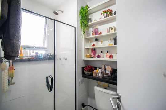 Banheiro de apartamento para alugar com 2 quartos, 50m² em Vista Alegre, Rio de Janeiro