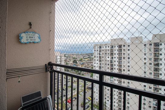 Varanda da Sala de apartamento para alugar com 2 quartos, 50m² em Vista Alegre, Rio de Janeiro