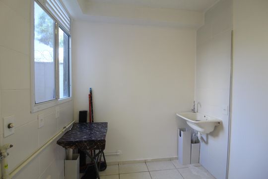Área de serviço de apartamento à venda com 2 quartos, 70m² em Taquara, Rio de Janeiro