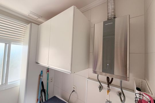 Área de Serviço de apartamento à venda com 2 quartos, 67m² em Engordadouro, Jundiaí