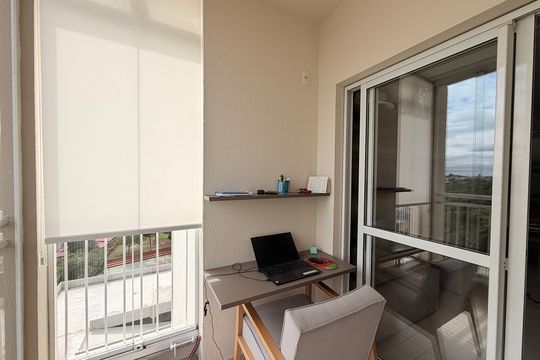 Sacada de apartamento à venda com 2 quartos, 67m² em Engordadouro, Jundiaí