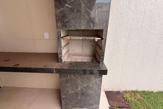 Churrasqueira de casa para alugar com 3 quartos, 129m² em Conjunto Bela Morada, Aparecida de Goiânia