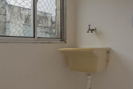 Área de Serviço de kitnet/studio para alugar com 1 quarto, 40m² em Centro, São Bernardo do Campo