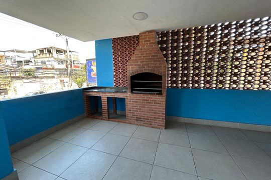 Área comum - Churrasqueira de apartamento para alugar com 1 quarto, 39m² em Madureira, Rio de Janeiro