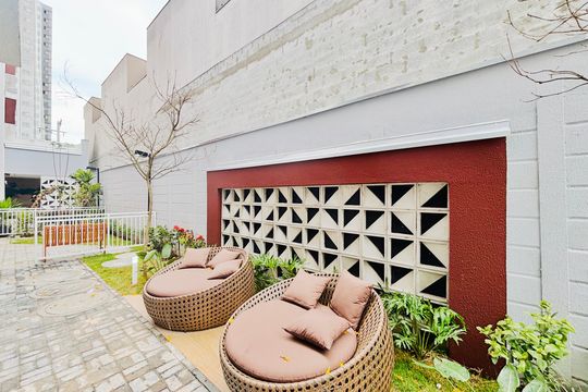 Área comum de apartamento para alugar com 2 quartos, 35m² em Vila Ré, São Paulo