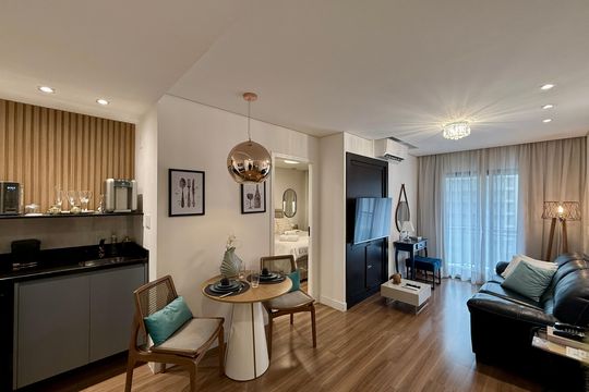 Apartamento à venda com 1 quarto, 45m² em Cidade Monções, São Paulo