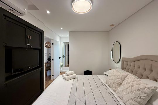 Suíte  de apartamento à venda com 1 quarto, 45m² em Cidade Monções, São Paulo