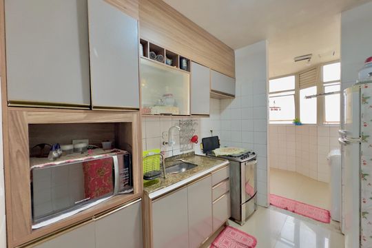 Cozinha de apartamento à venda com 3 quartos, 83m² em Macedo, Guarulhos