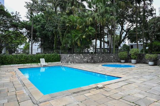 Piscina de apartamento para alugar com 3 quartos, 84m² em Vila Progredior, São Paulo