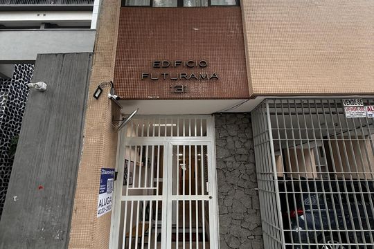 Fachada de apartamento para alugar com 1 quarto, 40m² em Santa Cecilia, São Paulo