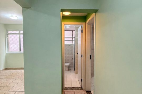 Sala/Quarto de apartamento para alugar com 1 quarto, 40m² em Santa Cecilia, São Paulo