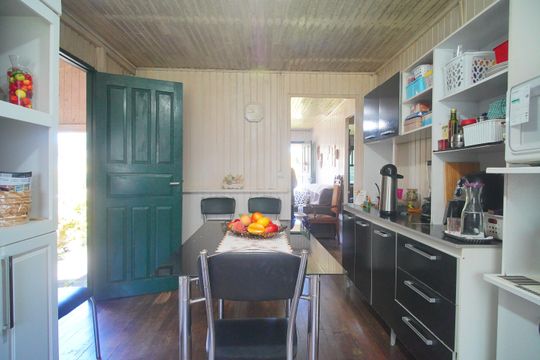 Cozinha de casa à venda com 2 quartos, 86m² em Rondônia, Novo Hamburgo