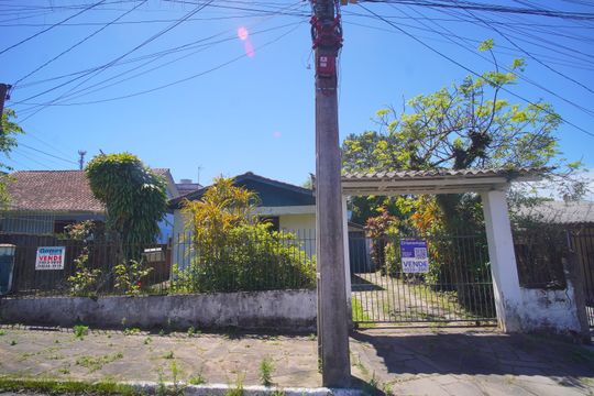 Fachada de casa à venda com 2 quartos, 86m² em Rondônia, Novo Hamburgo