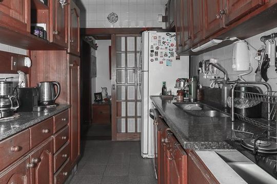 Cozinha de apartamento à venda com 3 quartos, 127m² em Moinhos de Vento, Porto Alegre