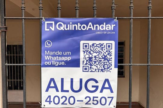 Placa de casa para alugar com 2 quartos, 64m² em Vila Castelo, São Paulo