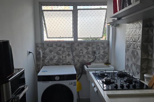 Cozinha de apartamento à venda com 1 quarto, 30m² em Vila da Saúde, São Paulo