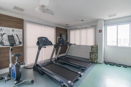 Área comum de apartamento à venda com 2 quartos, 60m² em Azenha, Porto Alegre