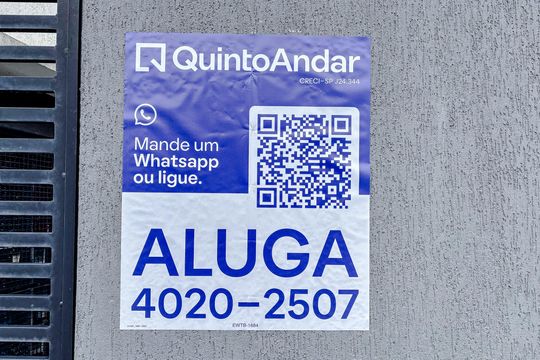 Placa de apartamento para alugar com 2 quartos, 40m² em Vila Matilde, São Paulo