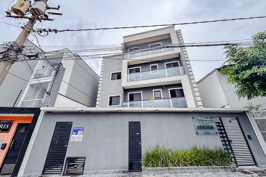 Fachada com Placa de apartamento para alugar com 2 quartos, 40m² em Vila Matilde, São Paulo