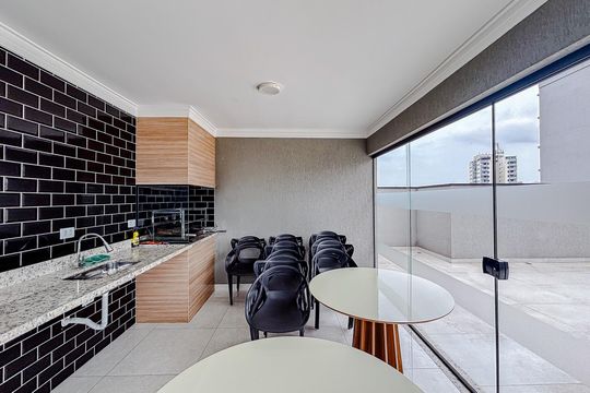 Área comum - Churrasqueira de apartamento para alugar com 2 quartos, 40m² em Vila Matilde, São Paulo