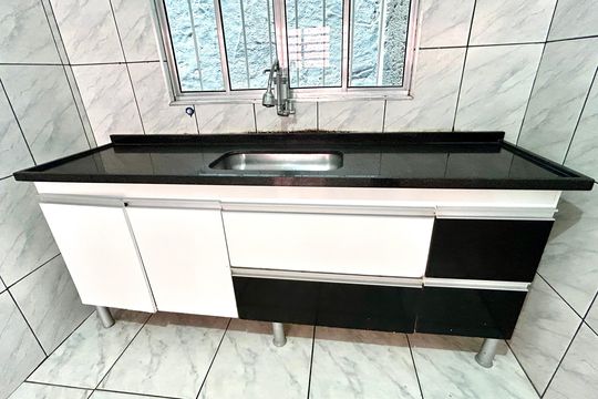 Cozinha de casa para alugar com 2 quartos, 80m² em Jardim Maria Dirce, Guarulhos