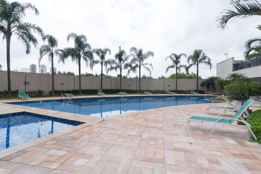 Área comum - Piscina de apartamento para alugar com 2 quartos, 97m² em Vila Guarani, São Paulo