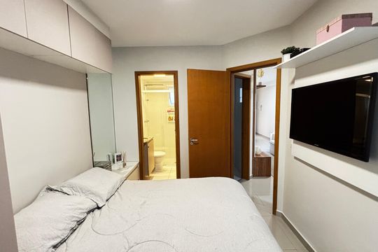 Suite de apartamento à venda com 2 quartos, 52m² em Vila Pires, Santo André
