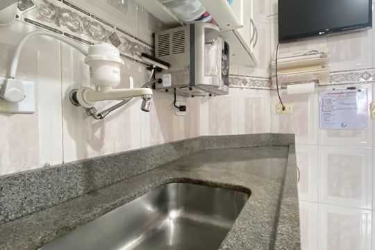 Cozinha de apartamento para alugar com 5 quartos, 130m² em Jaguaribe, Osasco