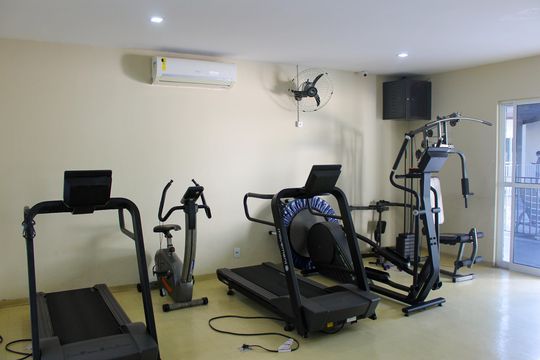 Área comum - Academia de apartamento para alugar com 2 quartos, 70m² em Centro, São Gonçalo