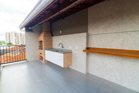 Área comum - Churrasqueira de kitnet/studio à venda com 2 quartos, 40m² em Vila Guarani (zona Sul), São Paulo