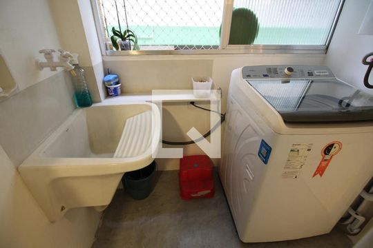 Área de serviço de apartamento à venda com 2 quartos, 91m² em Jacarepaguá, Rio de Janeiro