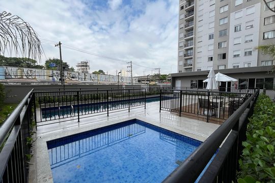 Área comum - Piscina de apartamento para alugar com 2 quartos, 34m² em Piqueri, São Paulo